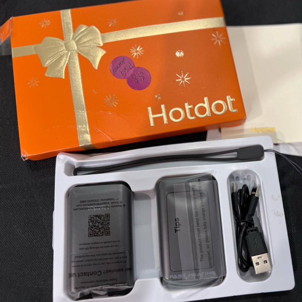 Hand Warmers Rechargeable 2-pack gift set